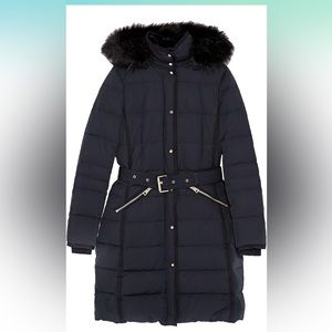 Zara Water Repellent down Puffer Coat